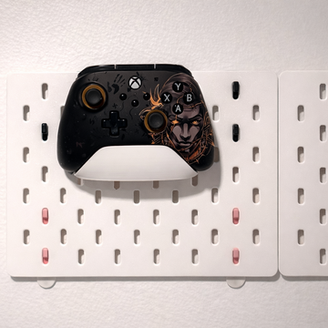 Pegboard Game Controller Wall Holder